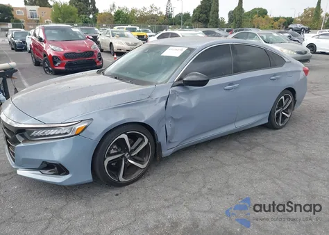 2022 Honda Accord Sport Special Edition from USA, damaged, VIN 1HGCV1F45NA044965